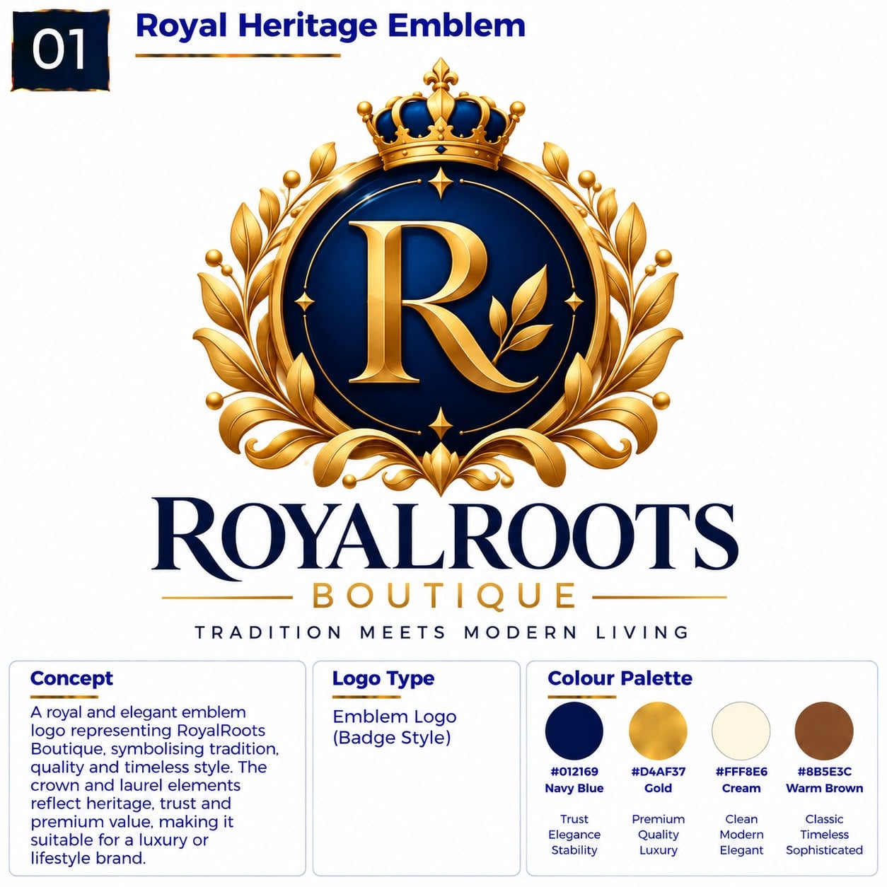 Emblem logo example 1 of 5