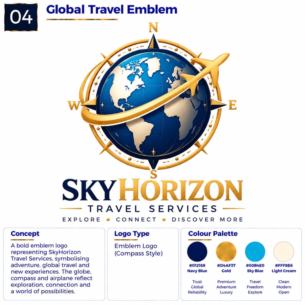 Emblem logo example 4 of 5