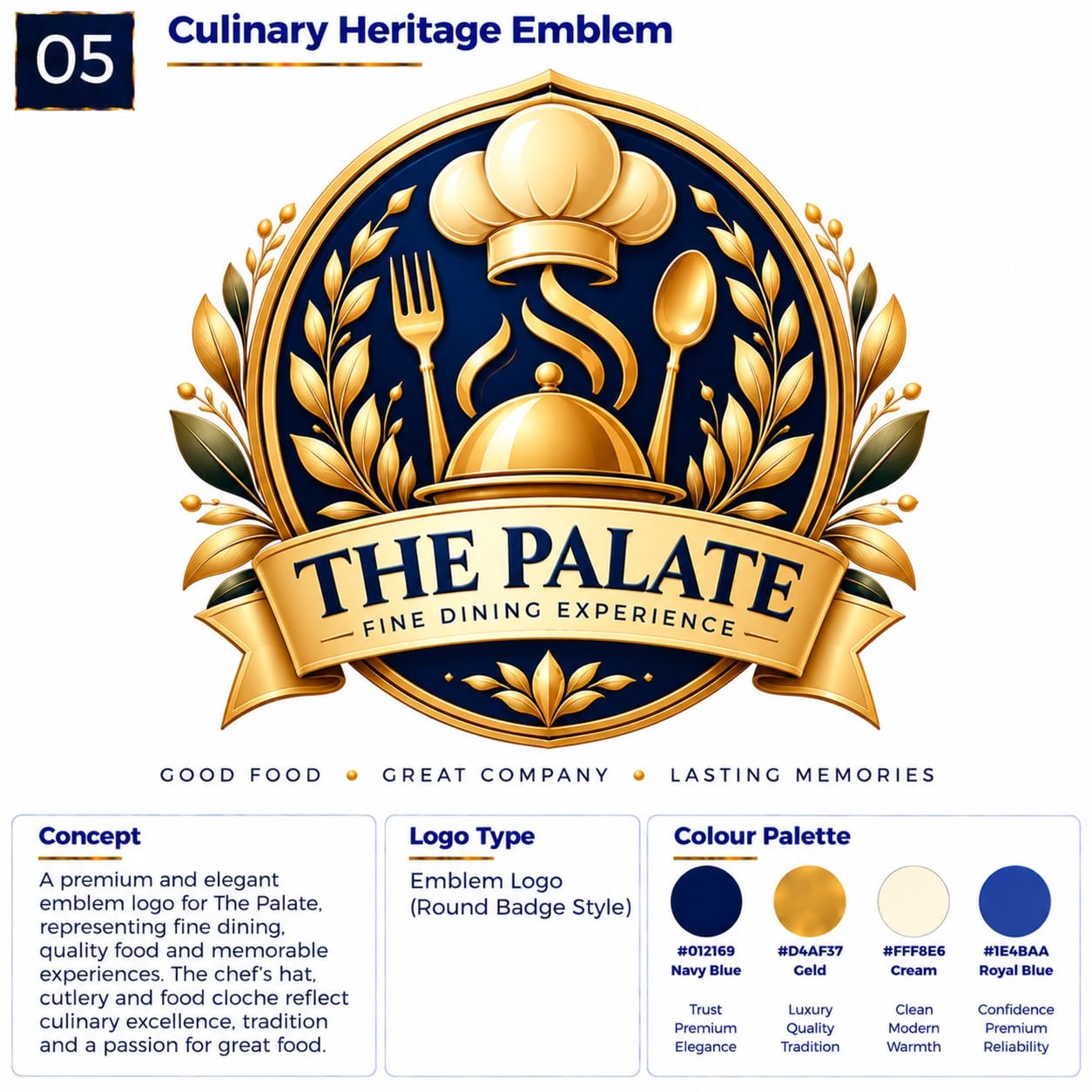 Emblem logo example 5 of 5