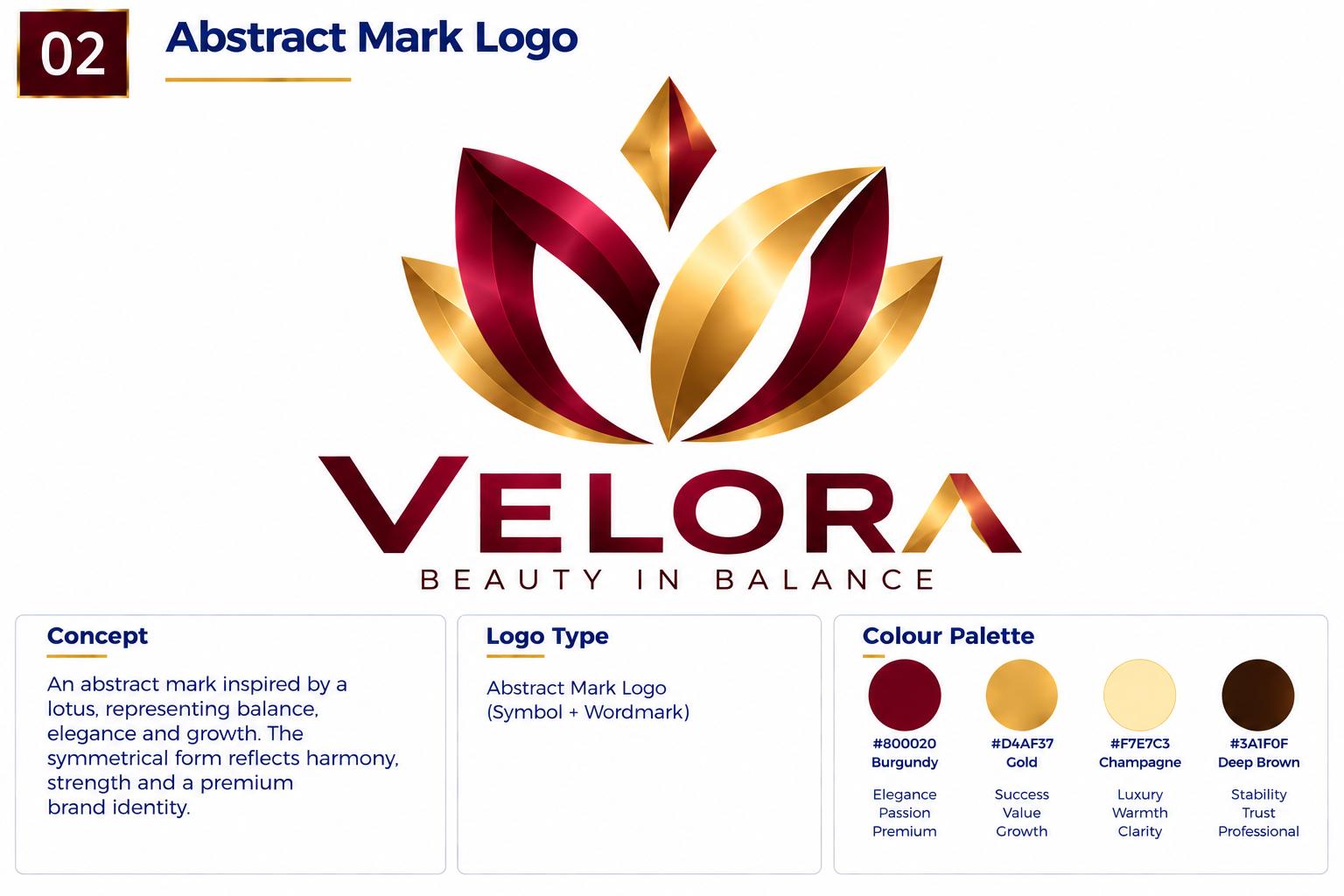 Abstract mark logo example 2 of 5