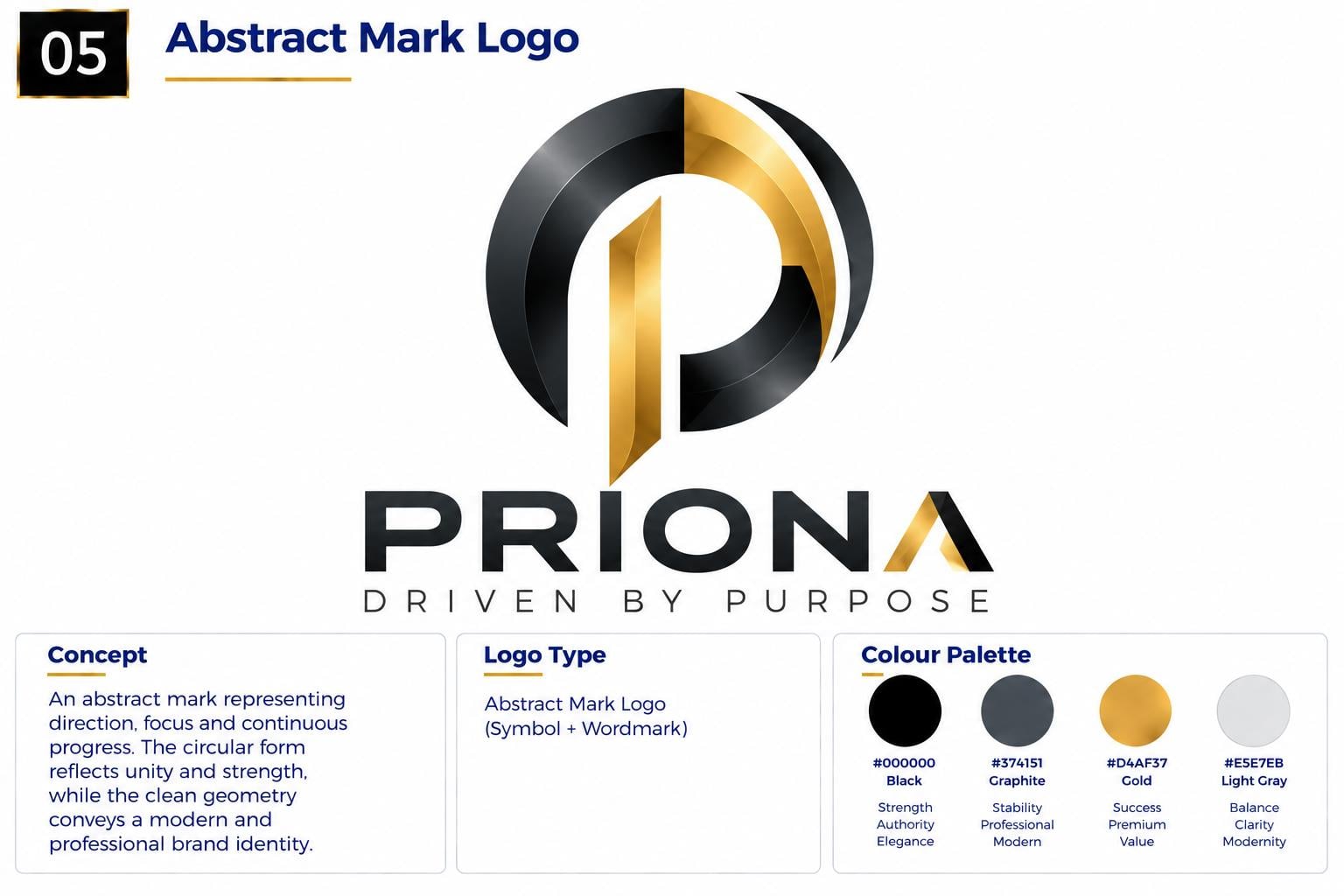 Abstract mark logo example 5 of 5