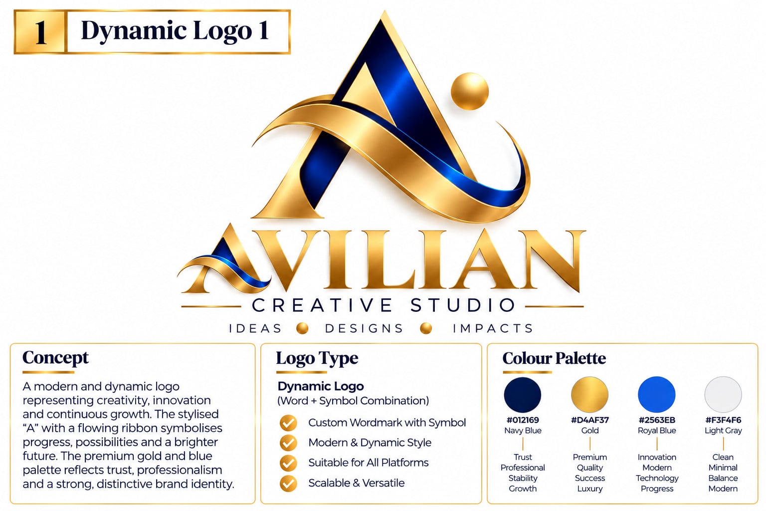Dynamic logo logo example 1 of 5