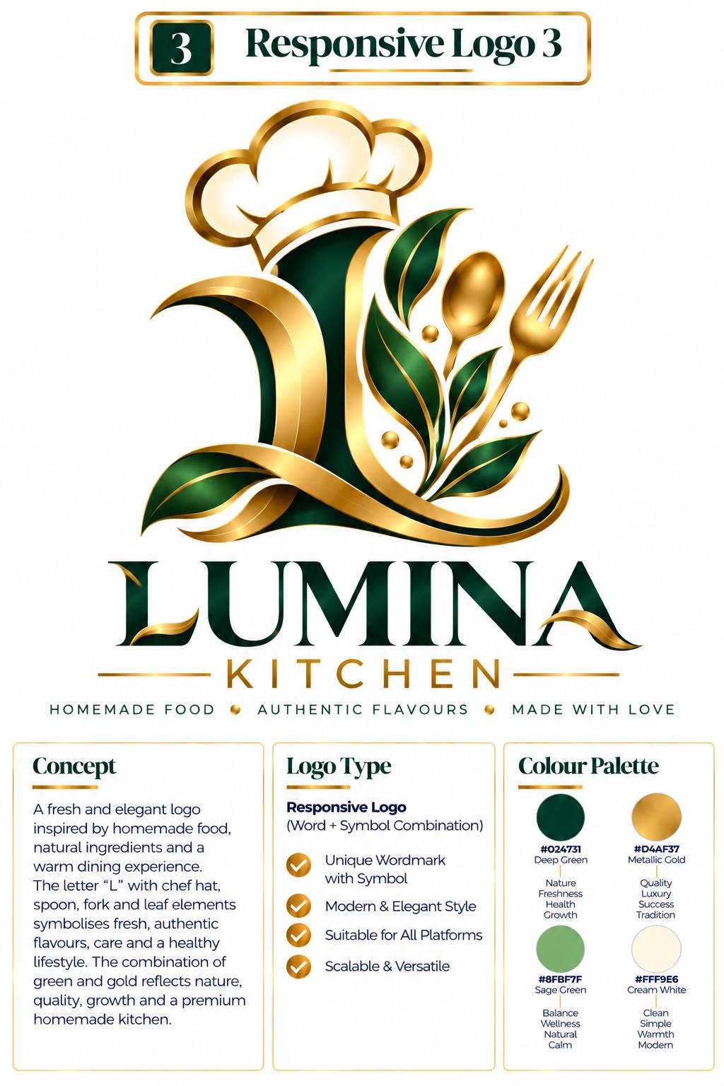 Responsive logo logo example 3 of 5