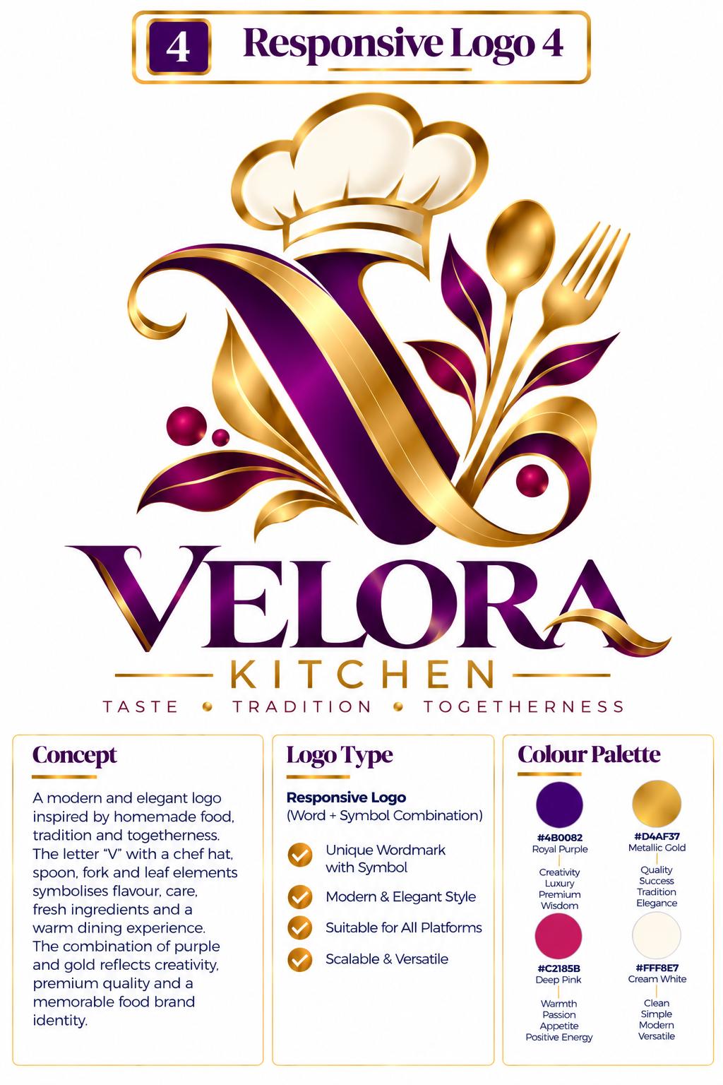 Responsive logo logo example 4 of 5