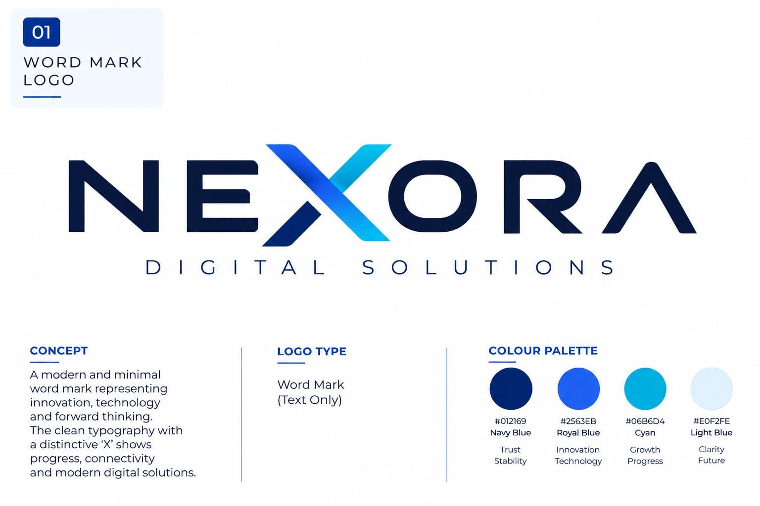 Wordmark logo example 1 of 5