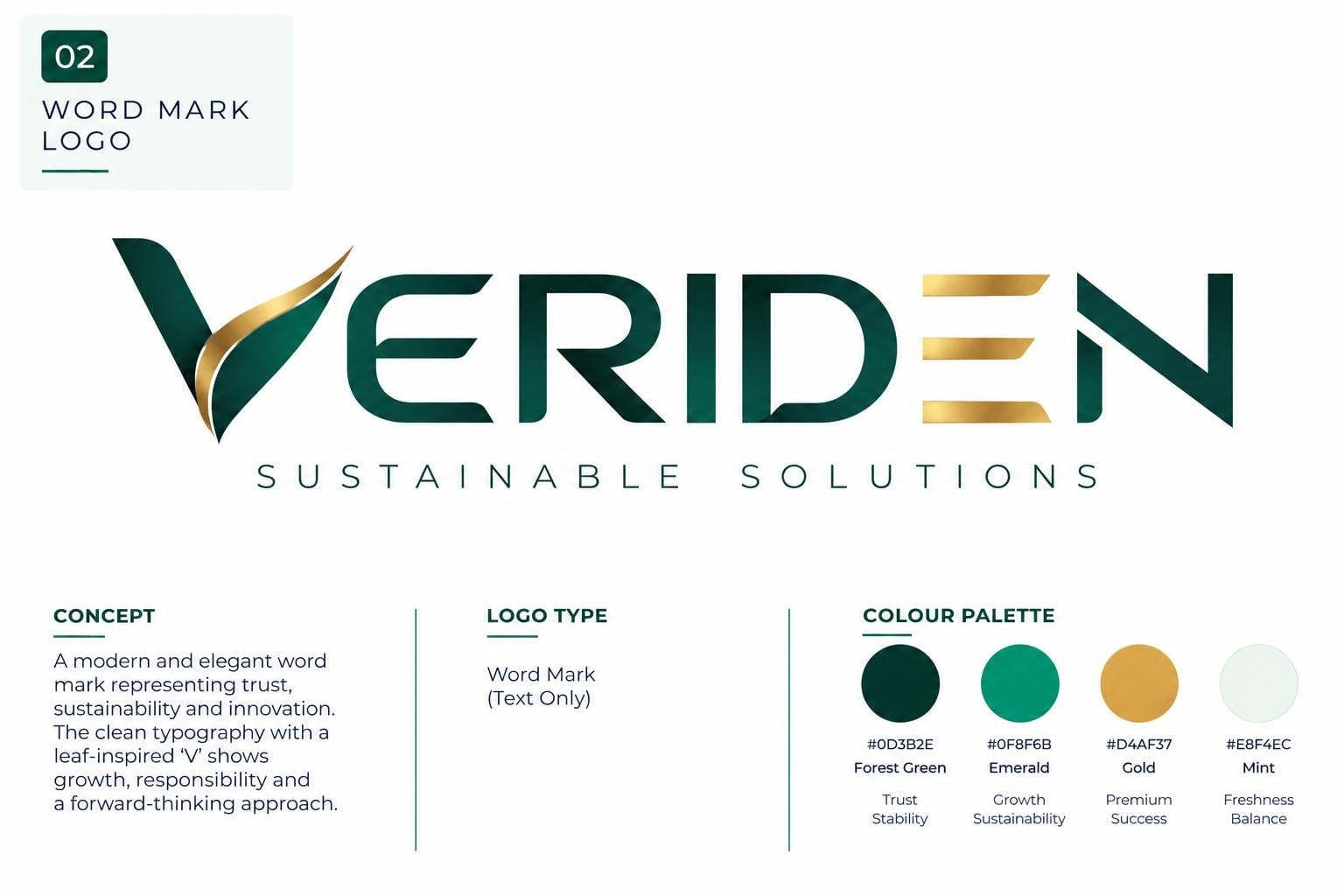 Wordmark logo example 2 of 5